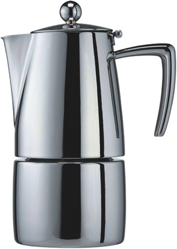 Amazon.com: Cuisinox Milano Stainless Steel Stovetop Moka Pot
